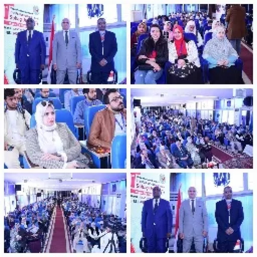 النعماني يفتتح المؤتمر العلمي السنوي الأول لقسم طب الأطفال بطب سوهاج