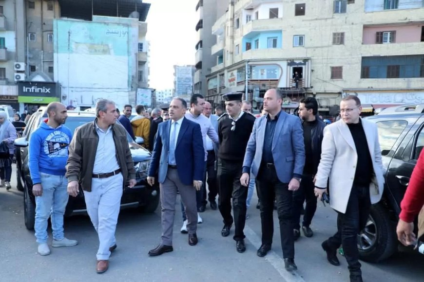 لإعادة الإنضباط للشارع .. محافظ الشرقية  يقود حملة مكبرة لرفع الإشغالات والباعة الجائلين بشوارع الزقازيق