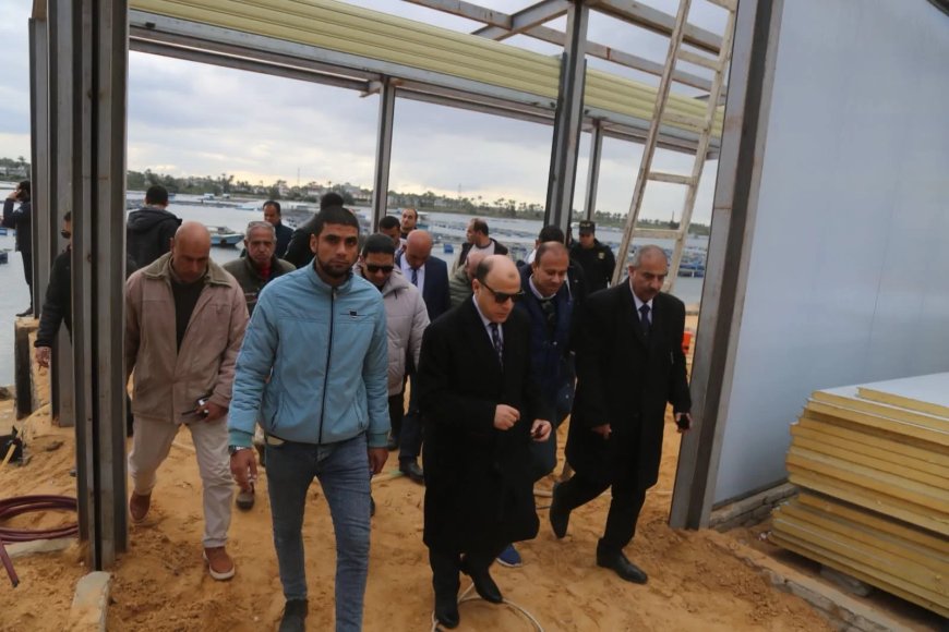 محافظ كفر الشيخ يتفقد مشروعات “حياة كريمة” بمركز مطوبس ويؤكد استمرار تطوير الخدمات للمواطنين