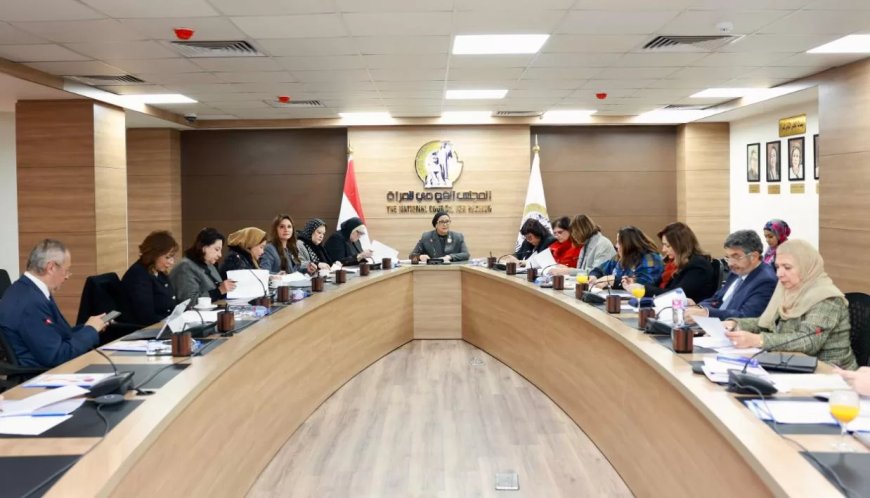 قومي المرأة خلال اجتماعه الدوري                                     يشيد بجهود وزارتى الخارجية والتضامن الاجتماعي أثناءاستعراض تقرير ملف حقوق الإنسان  بجنيف