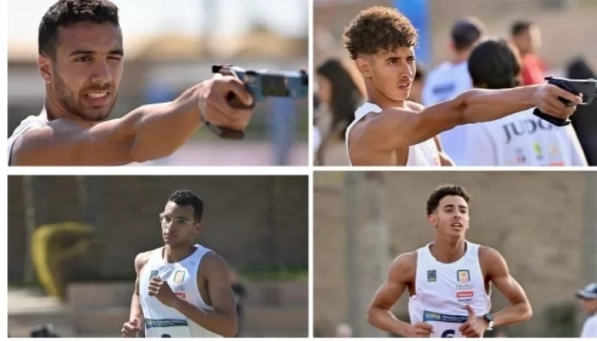 رباعي مصري في نهائي الرجال بكأس العالم للخماسي الحديث بالقاهرة