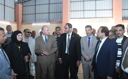محافظ قنا يفتتح توسعات مصنعًا جديدًا في قفط ضمن احتفالات العيد القومي للمحافظة