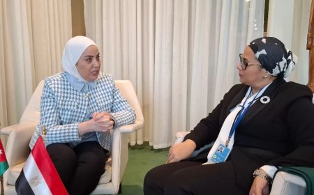 على هامش مشاركتها فى الدورة 69 للجنة وضع المرأة بالأمم المتحدة “”، المستشارة أمل عمار تلتقى بوزيرة التنمية الاجتماعية بالأردن