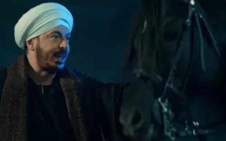 تهديد مصطفى شعبان لرياض الخولي في الحلقة ١٤ من “حكيم باشا” 