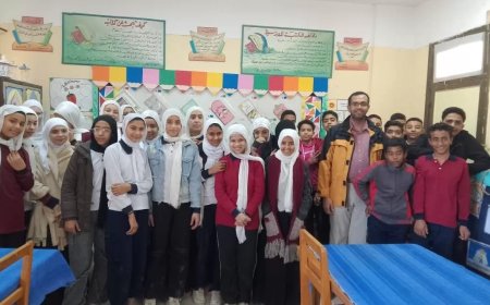 جامعة القناة تُنظم برنامجا تدريبيا لتعزيز المهارات الحياتية والابتكار بمدرسة الشهيد إسلام بدوي
