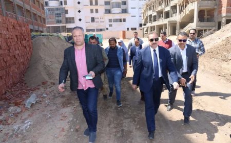 محافظ المنوفية يتفقد إنشاءات المدارس الجديدة بشرق وغرب شبين ومجمع البتانون.. و يشيد بمستوى الإنجاز وحجم الأعمال
