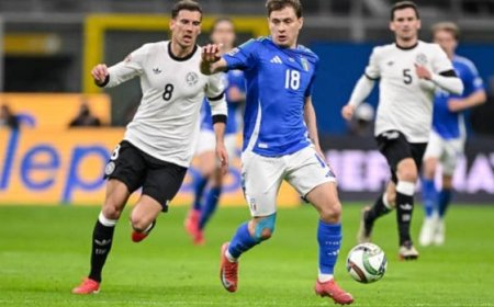 بث مباشر مشاهدة مباراة ألمانيا وإيطاليا في دوري الأمم الأوروبية 2025