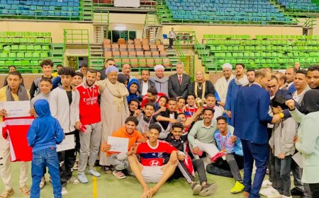 ختام مثير لدوري سند شباب الصعيد في نسخته الثانية بقنا