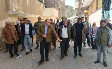 بالصور.. نائب محافظ الجيزة يتفقد مشروعات التطوير بمركز العياط