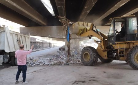 رفع ٢٠٠٠ طن مخلفات خلال حملات ليلية بالجيزة في أسبوع