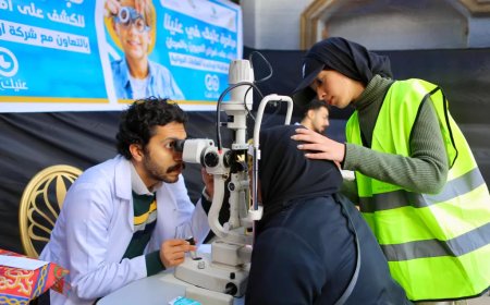 “عنيك في عنينا”.. أتوبيس الخير يصل إلى الوراق لدعم صحة العيون في رمضان
