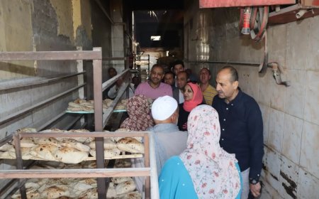 حملة تموينية بالواسطى: تحرير 20 محضرًا لمخالفات بالمخابز والأسواق استعدادًا لعيد الفطر