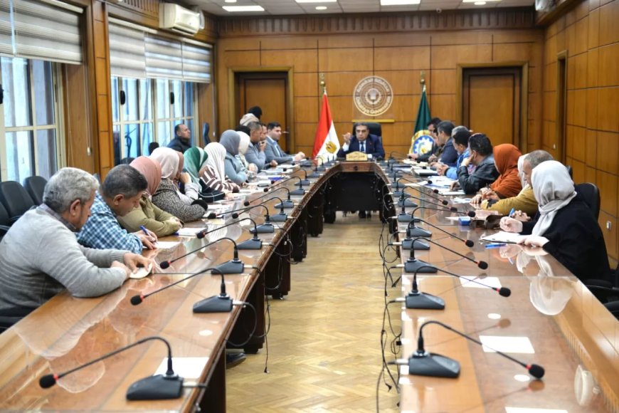 محافظ الدقهلية: دعم الوحدات القروية بمعدات وشركات نظافة لرفع مستوى النظافة بالقرى