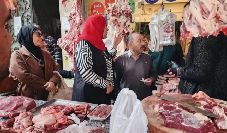 تموين الإسماعيلية يضبط مجزرا بدون ترخيص وكميات كبيرة من الألعاب النارية