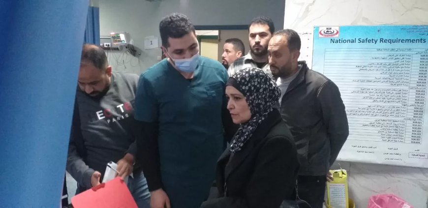زيارة مفاجئة لوكيل وزارة الصحة ببني سويف لمستشفى الواسطى المركزي.. وإحالة المتغيبين للتحقيق