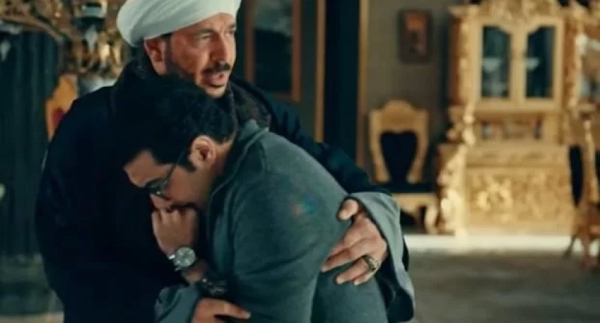 مصطفى شعبان يواسي ميدو عادل بعد كشف المستور في الحلقة ١٦ من “حكيم باشا”