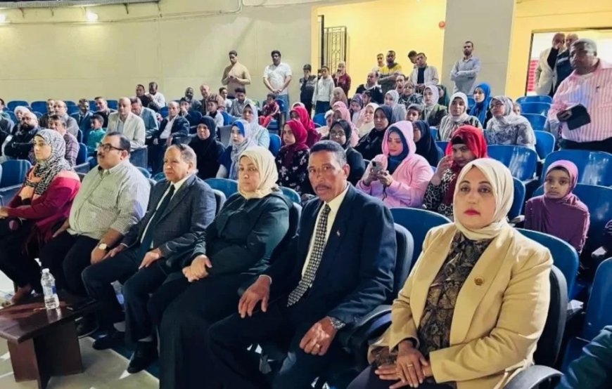 وفد حزب الريادة يشارك احتفالية قصر ثقافة نجع حمادي بالعيد القومي للمحافظة