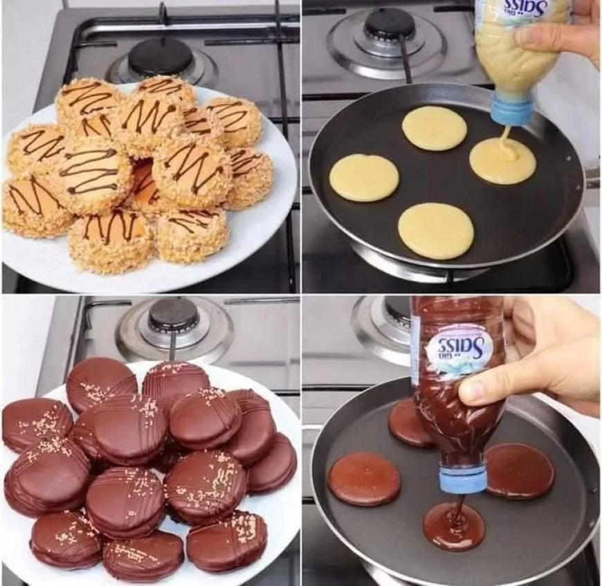 بسكويت الطاسة الاقتصادي بدون فرن