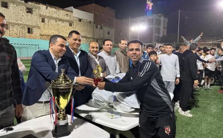 “مطاي البلد” بطلًا للدورة الرمضانية لحزب حماة الوطن في المنيا