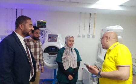 وكيل وزارة الصحة بقنا يُجري جولة تفقدية موسعة داخل مستشفى أبوتشت