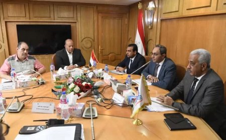 محافظ قنا يتابع الموقف التنفيذي لمشروعات الخطة الاستثمارية