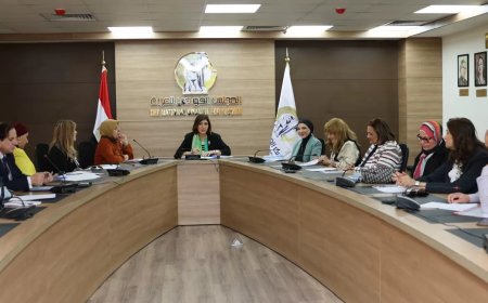 لجنة الاعلام بقومي المرأة تناقش أنشطة حملة بالوعي نحميها و تشيد بفريق رصد  دراما رمضان