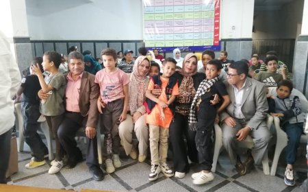 ثقافة سوهاج تحتفل بيوم اليتيم بمؤسسة البنين بالكوثر