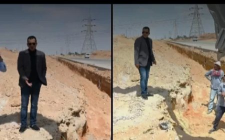 رئيس جهاز تنمية العاشر من رمضان يتفقد أعمال تطوير ورفع كفاءة البنية التحتية بالمنطقة الصناعية