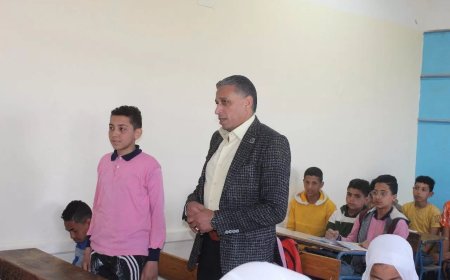 وكيل وزارة التعليم بالجيزة يزور اليوم عدة مدارس.. وينبه علي بعض النقاط بشأن التقييمات
