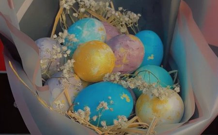 بوكيه هدية لشم النسيم  بطريقة صحيحة