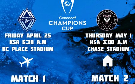 مشاهدة مباراة إنتر ميامي وفانكوفر وايتكابس بث مباشر اليوم 25-4-2025 نصف نهائي دوري أبطال الكونكاكاف