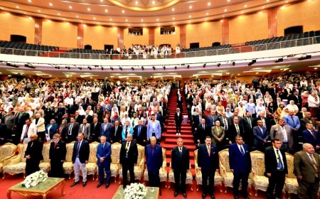 رئيس جامعة كفر الشيخ يفتتح المؤتمر العلمي الدولي الثامن لكلية الطب البيطري