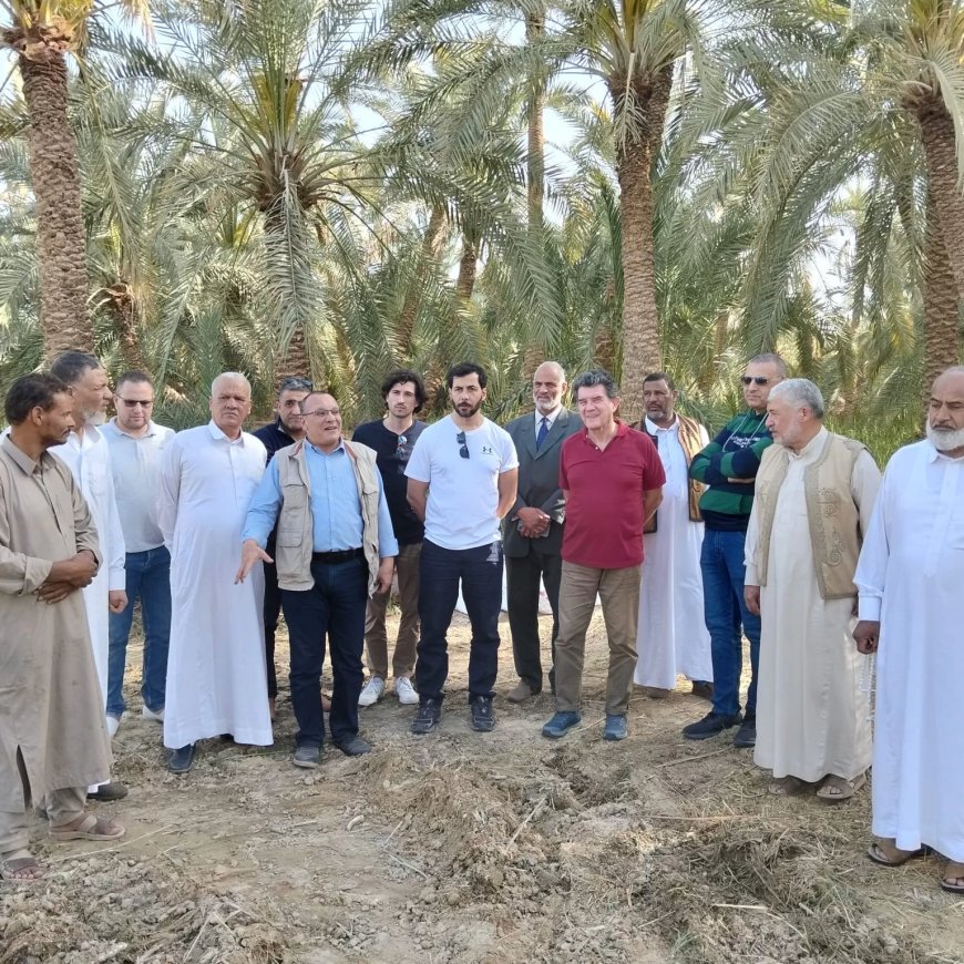 ختام فعاليات مشروع تحسين سلسلة القيمة المضافة لانتاج التمور بواحة سيوة وانشاء علامة تجارية موحدة “