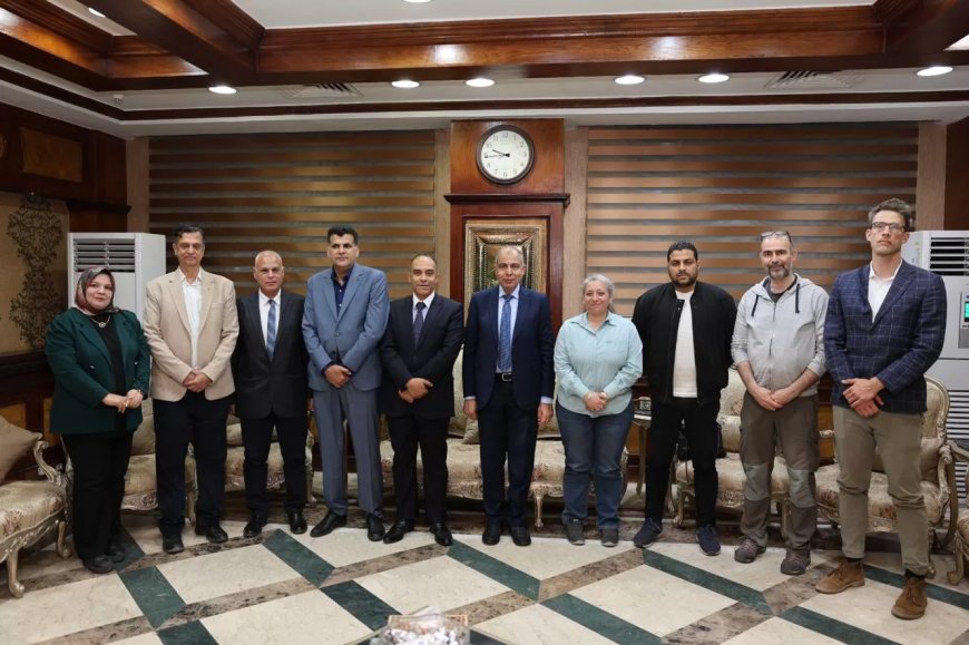 محافظ المنيا يبحث مع وفد “إيفاد” سبل دعم مشروع “ستار” لتحسين معيشة صغار المزارعين