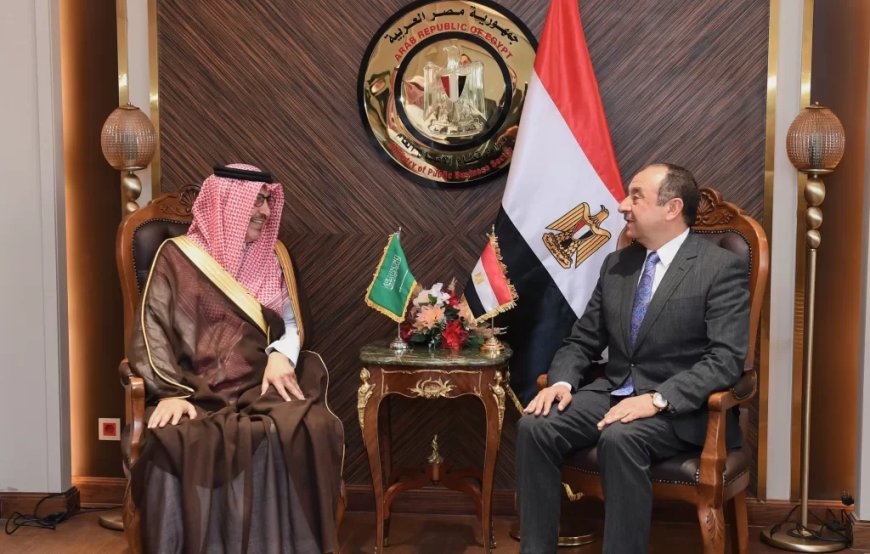 وزير قطاع الأعمال العام يستقبل سفير السعودية بالقاهرة لبحث تعزيز التعاون وفرص الاستثمار