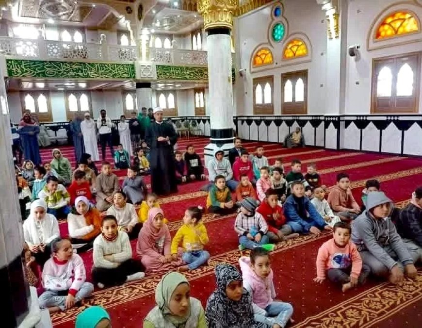 انطلاق برنامج لقاء الجمعة للأطفال من مسجد النور بالرياض في كفر الشيخ