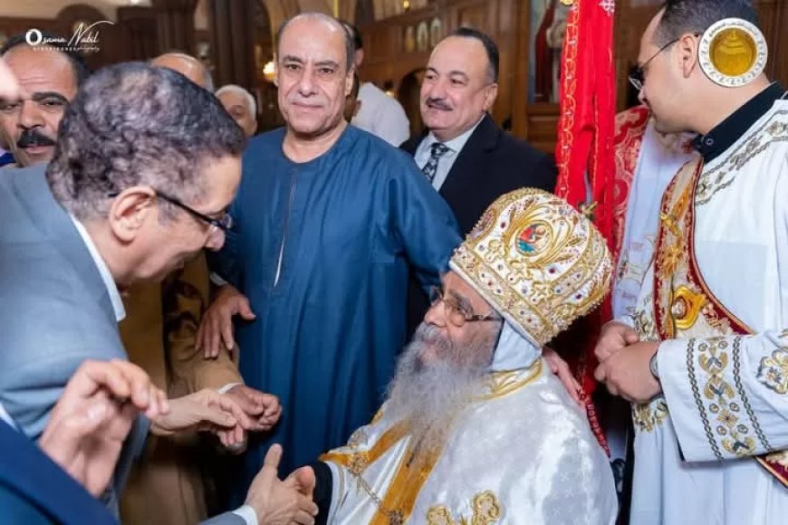 “الشعب الجمهوري” بالفيوم يزور كنيسة مار جرجس لتهنئة الإخوة الأقباط بعيد القيامة المجيد