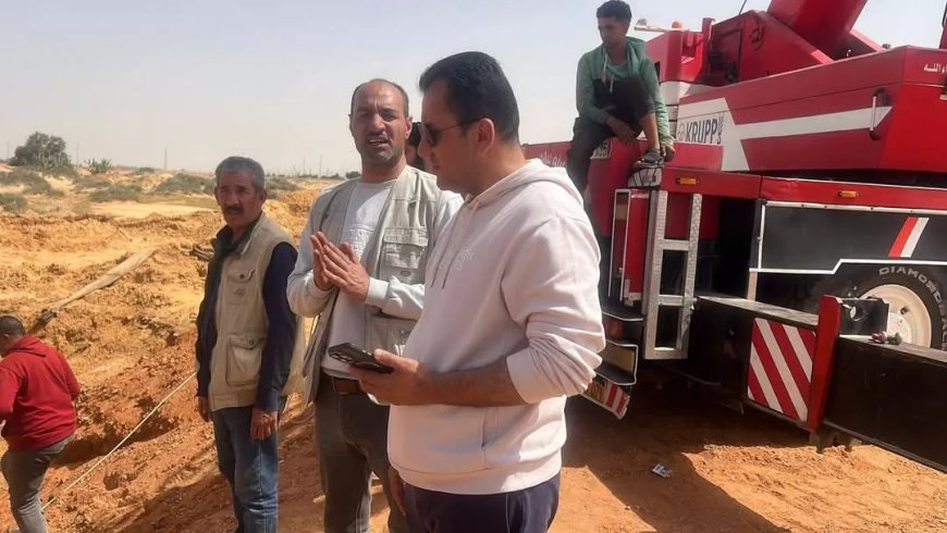 رئيس جهاز العاشر من رمضان يتابع ميدانيًا أعمال إصلاح كسر بخط مياه رئيسي بطريق بلبيس