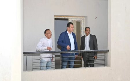 رئيس جهاز العاشر من رمضان يتفقد مشروعات البنية التحتية والإسكان بالمناطق الصناعية