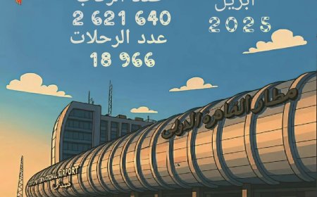 زيادة في عدد الركاب والرحلات بمطار القاهرة الدولي  خلال الشهر الماضي