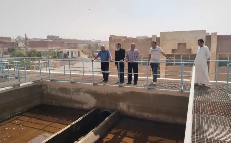 رئيس شركة مياه البحر الأحمر يتفقد فرع الكريمات ويؤكد على تأمين وصول المياه للمواطنين