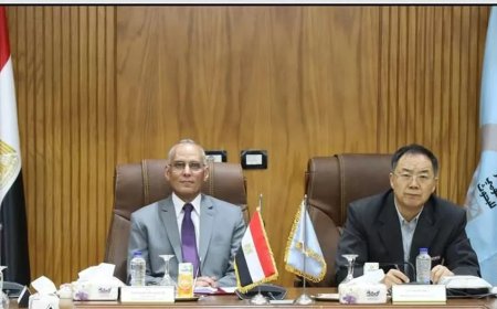 قومى البحوث يبحث فرص التعاون العلمى  خلال استقباله وفدا صينيا رفيع المستوى