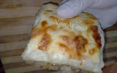 صينيه الرقاق بالبشاميل بطريقة جديدة ومختلفة