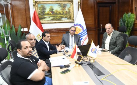 عبر الفيديو كونفرانس.. محافظ قنا يتابع ملف إزالة التعديات وتقنين أراضي أملاك الدولة