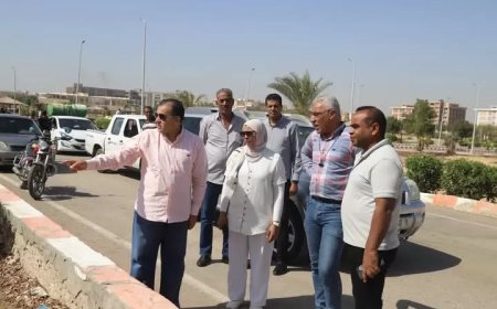 في جولة ميدانية موسعة.. رئيس جامعة جنوب الوادي يتابع تطوير البنية التحتية