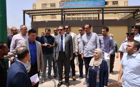 محافظ المنوفية يتفقد السوق الحضاري الجديد بغرب شبين.. تمهيداً لافتتاحه فى العيد القومى.. ويوجه بتسكين الباعة و تحديد إيجار الباكية وفقا للبعد الاجتماعى