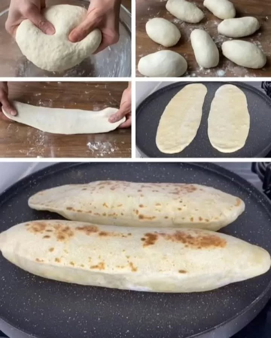 عيش البكاكين بطريقه بسيطة وسريعة