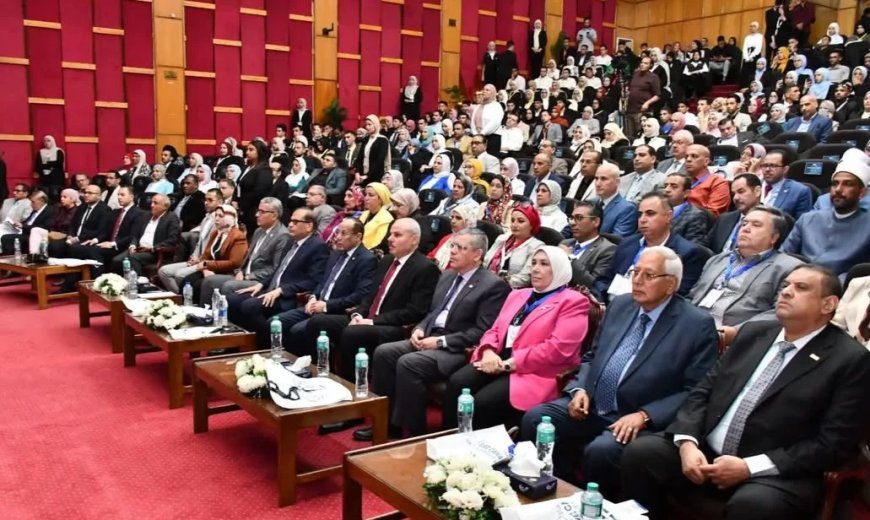 إنطلاق فعاليات المؤتمر السابع للبحوث الطلابية والإبداع بجامعة القناة
