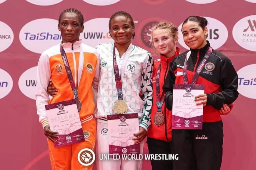 موهبة مصرية واعدة تضيء سماء المصارعة الأفريقية..  سما وليد تحرز ذهب الشباب وبرونز الكبار في المغرب