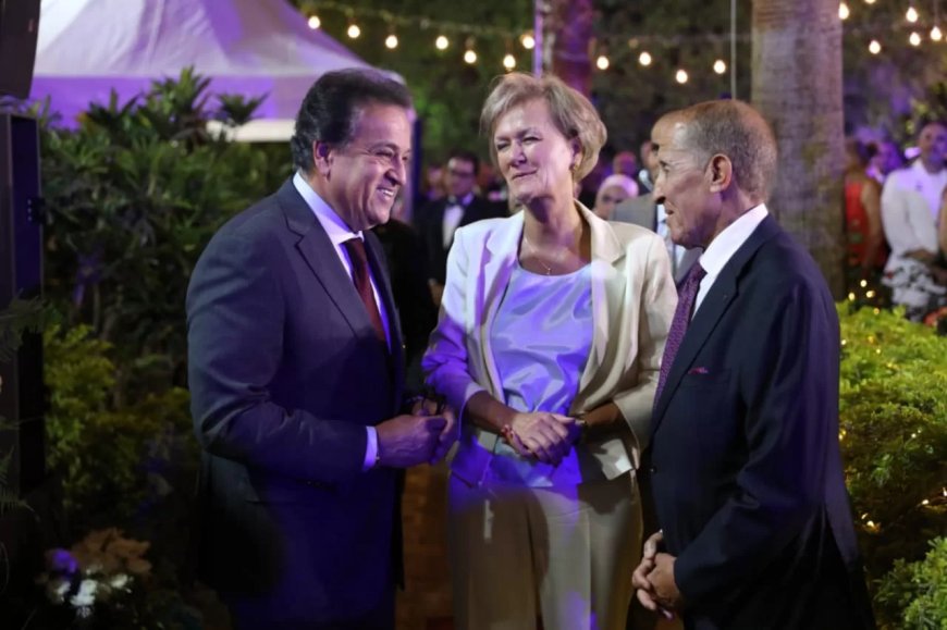 وزير الصحة فى احتفالية العيد الـ 75 للاتحاد الأوروبي نيابة عن رئيس مجلس الوزراء : الاتحاد الأوروبي حليفاً رئيسياً في رحلة التنمية في مصر وتحقيق رؤية الدولة 2030